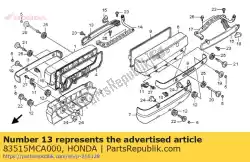 Tutaj możesz zamówić ok? Adka, r. Iniekcja od Honda , z numerem części 83515MCA000: