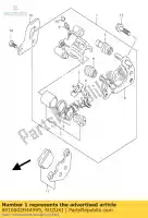 6910002B44999, Suzuki, caliper assy,re suzuki rm 80 85 2000 2001 2003 2004, New