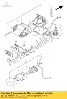 3576538B20, Suzuki, cuscino suzuki vs 1400 1987 1988 1989 1990 1991 1992 1993 1994 1995 1996 1997 1998 1999 2000 2001 2002 2003, Nuovo