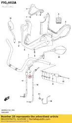 Here you can order the screw from Suzuki, with part number 0912505073: