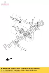 Here you can order the bar, shift fork guide 2 from Yamaha, with part number 3XV185350000: