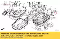 37830MCF003, Honda, sensor, mapa honda vtr  sp2 fjs silver wing d vfr a fire storm f xl varadero v va cbr rossi fr rr sport fs vtx c1 cb super four st pan european fireblade crossrunner x sp1 hornet sa c swt rra f2 cbr900rr vtr1000sp cbr600f cbr600fr cbr600fs cb900f st1300 st1300a vfr800, Novo