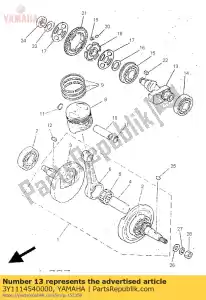 yamaha 3Y1114540000 peso 1 - Lado inferior