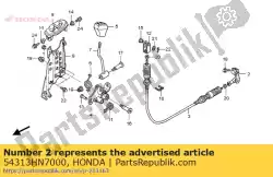 Aquí puede pedir no hay descripción disponible en este momento de Honda , con el número de pieza 54313HN7000: