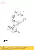 3FA115000000, Yamaha, Balancer assy yamaha yfm 125 2000 2001 2002 2003 2004 2005 2006 2007 2008 2010 2012 2013, Nieuw