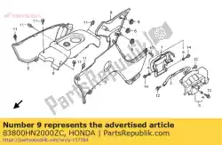 Here you can order the no description available at the moment from Honda, with part number 83800HN2000ZC: