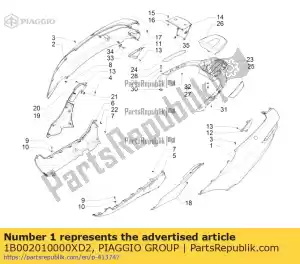 Piaggio Group 1B002010000XD2 l. seitent. - Bottom side