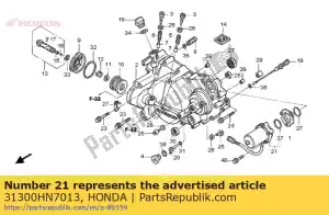 Honda 31300HN7013 conjunto do motor, controle - Lado inferior