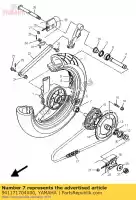 941171704X00, Yamaha, pneu (4kg) yamaha xjr xjrsp 1200, Nouveau