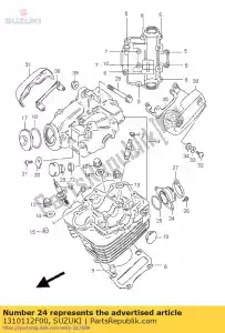 suzuki 1310112F00 conjunto de tubería, admisión - Lado inferior