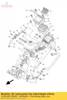 2S5E48030000, Yamaha, Sistema de inducción de aire yamaha t 135 2009 2011 2014, Nuevo