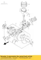 1216440F000D0, Suzuki, roulement, manivelle p suzuki gsx r 1000 2001 2002 2003 2004, Nouveau