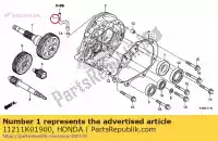 11211K01900, Honda, tubo, sfiatatoio honda sh i  ad a d sh125 sh125a sh125ad sh125d sh150d 125 150 , Nuovo