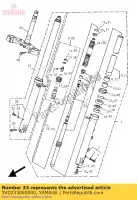 3VD2330E0000, Yamaha, conjunto amortecedor yamaha tdm 850, Novo