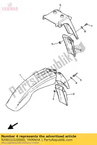 Yamaha 929010320000 rondella - Il fondo