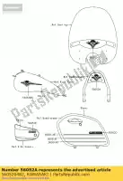 560520482, Kawasaki, marca, encosto kawasaki vn classic a d mean streak b tourer  vn1600 1600 , Novo