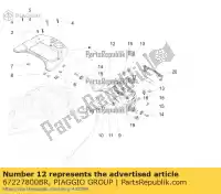 67227800BR, Piaggio Group, protection arrière     , Nouveau