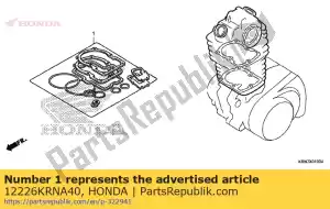 honda 12226KRNA40 afdichting, bougieslang - Onderkant