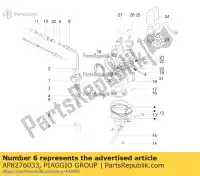 AP8276033, Piaggio Group, Perno conico a13     , Nuovo