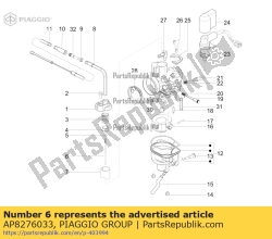 Aprilia AP8276033, Conische pen a13, OEM: Aprilia AP8276033