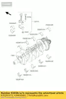 920281879, Kawasaki, boccola, collegamento ro zx600-g1 kawasaki zx 600 1998 1999 2000 2001 2002 2003 2004, Nuovo