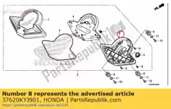 Here you can order the no description available at the moment from Honda, with part number 37620KYJ901: