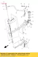 14B2583V0000, Yamaha, rr. ensemble maître-cylindre. yamaha yzf r 1000 2009 2010 2011 2012 2013 2014, Nouveau