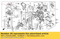 Aquí puede pedir chorro principal 188 de Honda , con el número de pieza 99113GHB1880: