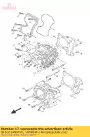 918101480700, Yamaha, épingle, cheville yamaha hw nxc xc xf yn yw 50 125 151 2005 2006 2007 2008 2009 2010 2011 2012 2013 2016, Nouveau