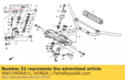 Qui puoi ordinare anello elastico (23. 5) da Honda , con numero parte 90651MENA11: