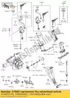 270055145, Kawasaki, switch-assy-ignition zx1000e8f kawasaki  zx 600 1000 2008 2009 2010 2011 2012 2017 2018, Novo