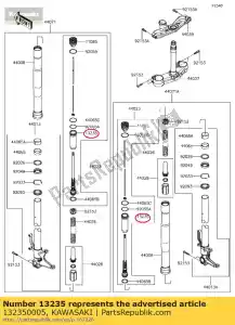 kawasaki 132350005 guide-comp zx600r9f - Il fondo