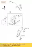 57313015000, KTM, remklauw voorzijde 660 sm 02 ktm sm sms supermoto 450 660 2002 2003 2004, Nieuw