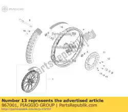 Tutaj możesz zamówić podk? Adka pod ko? O od Piaggio Group , z numerem części 867001: