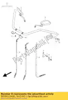 5830022H00, Suzuki, cable assy,thro suzuki c vlr 1800 2008 2009, New