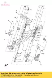 Aquí puede pedir abrazadera de Yamaha , con el número de pieza 17D234660000: