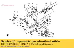 Tutaj możesz zamówić opaska, t? Umik od Honda , z numerem części 18376KV0000: