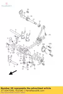 suzuki 3772047D00 corpo, interruttore - Il fondo