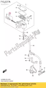 suzuki 5960003820 conjunto de pistão e copo - Lado inferior