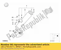 18127653677, BMW, bracket, 6-hole (to 06/2000) bmw  1150 1999 2000 2001 2002 2003 2004, New