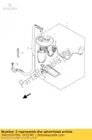 3481020H00, Suzuki, jauge assy suzuki ux sixteen  ux125 ux150 150 125 , Nouveau