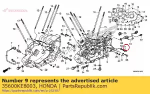 honda 35600KE8003 interrupteur, neutre (toyo) - La partie au fond