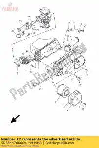 yamaha 5DSE44760000 selo - Lado inferior