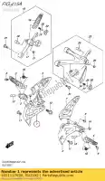 4351117K00, Suzuki, beugel,fr voetsteun,r suzuki gsxr1000a gsxr1000rz gsxr1000r 1000 , Nieuw