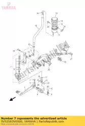 Aqui você pode pedir o rr. Conjunto do cilindro mestre. Em Yamaha , com o número da peça 5VS2583V0000: