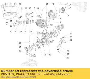 Piaggio Group B063159 ochrona rh - Dół