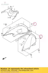 Qui puoi ordinare vite, baia del serbatoio da Suzuki , con numero parte 4419311J00: