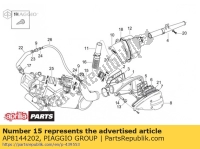 AP8144202, Aprilia, ansaugschlauch, Neu