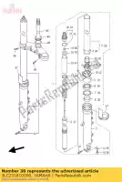 3LC231810000, Yamaha, bullone, testa a esagono incassato yamaha fz fzr tz yzf yzf r 125 250 600 750 1000 1989 1990 1993 1994 1995 1996 1997 1998 1999 2000 2001 2002 2003 2004, Nuovo