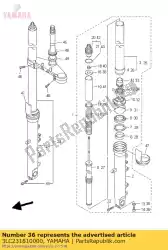 Aquí puede pedir perno, cabeza hexagonal de Yamaha , con el número de pieza 3LC231810000: